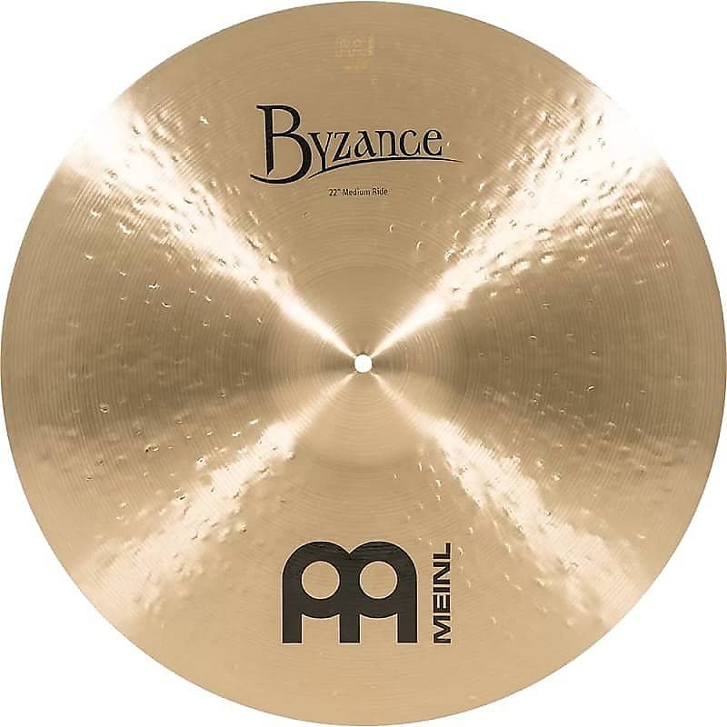 Meinl B22MR-B 22" Byzance Brilliant Medium Ride Cymbale avec démo vidéo